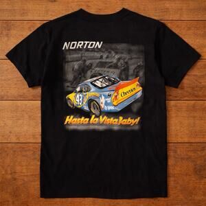 NASCAR John Andretti #43 Cheerios Norton Racing T Shirt XL Racing Vintage